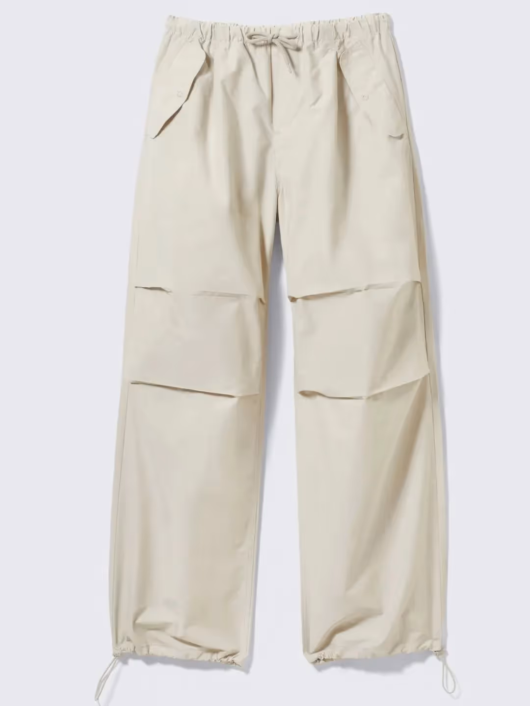 Loose Pleated Parachute Pants  image 9
