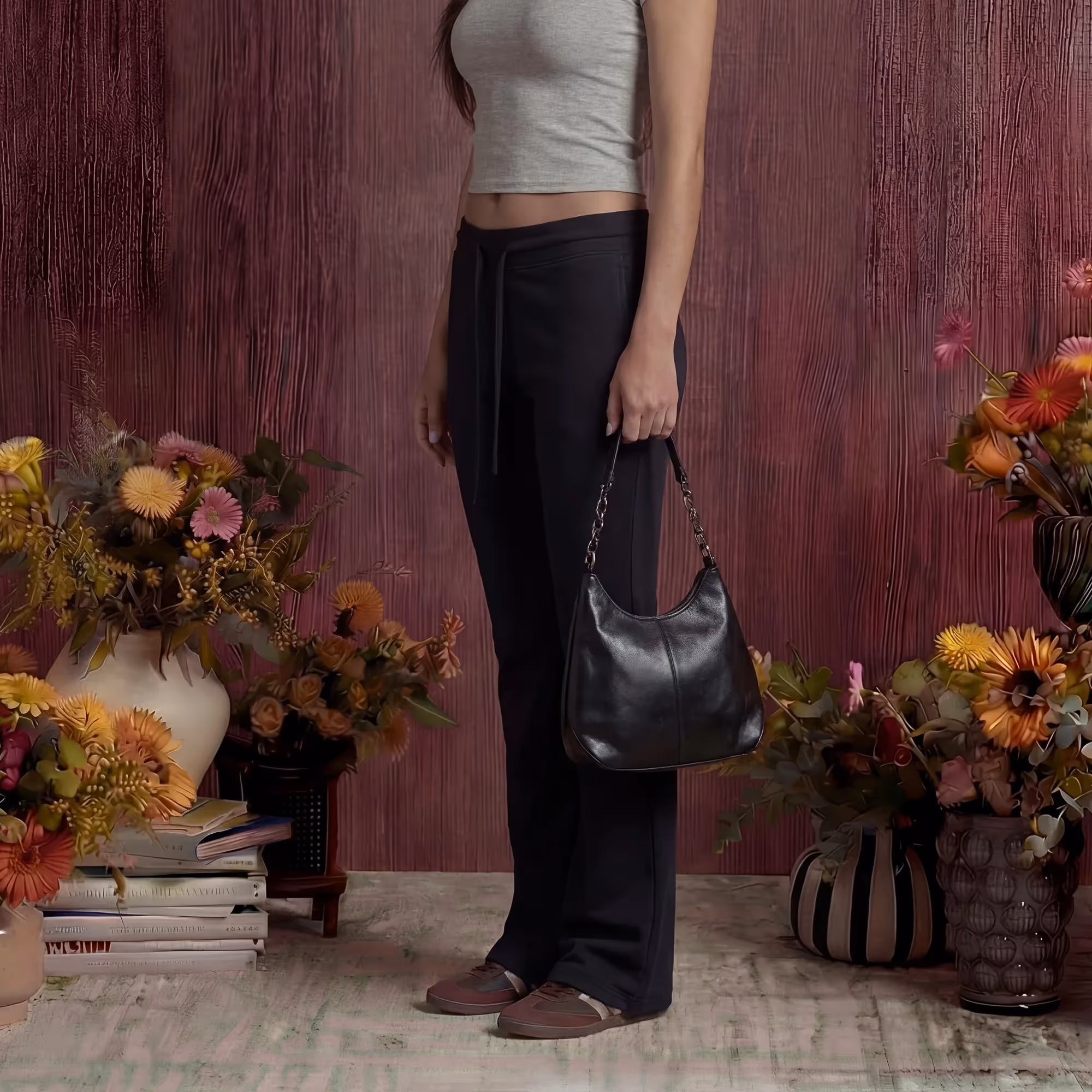 Low Rise Flared Sweatpants  image 8