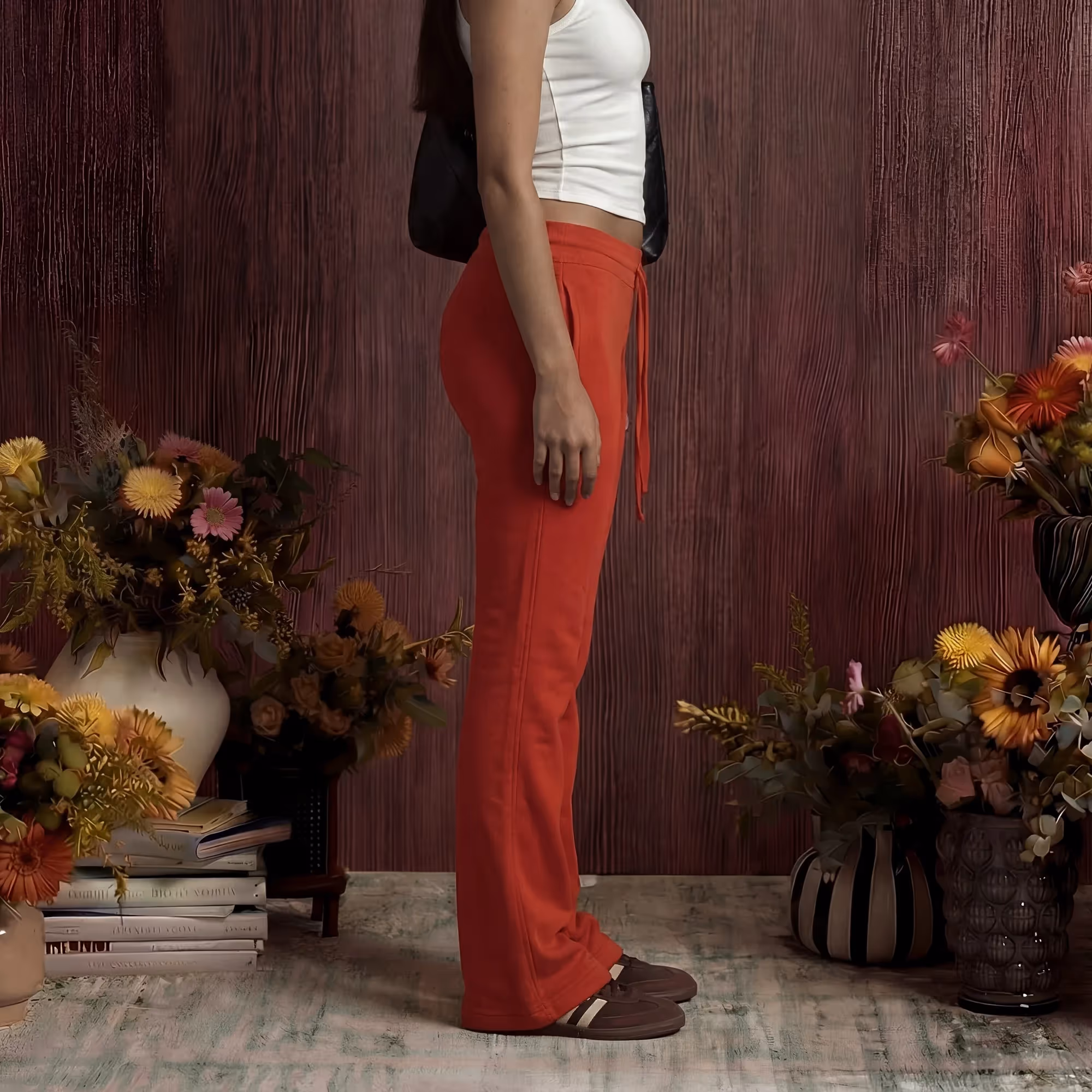 Low Rise Flared Sweatpants  image 5