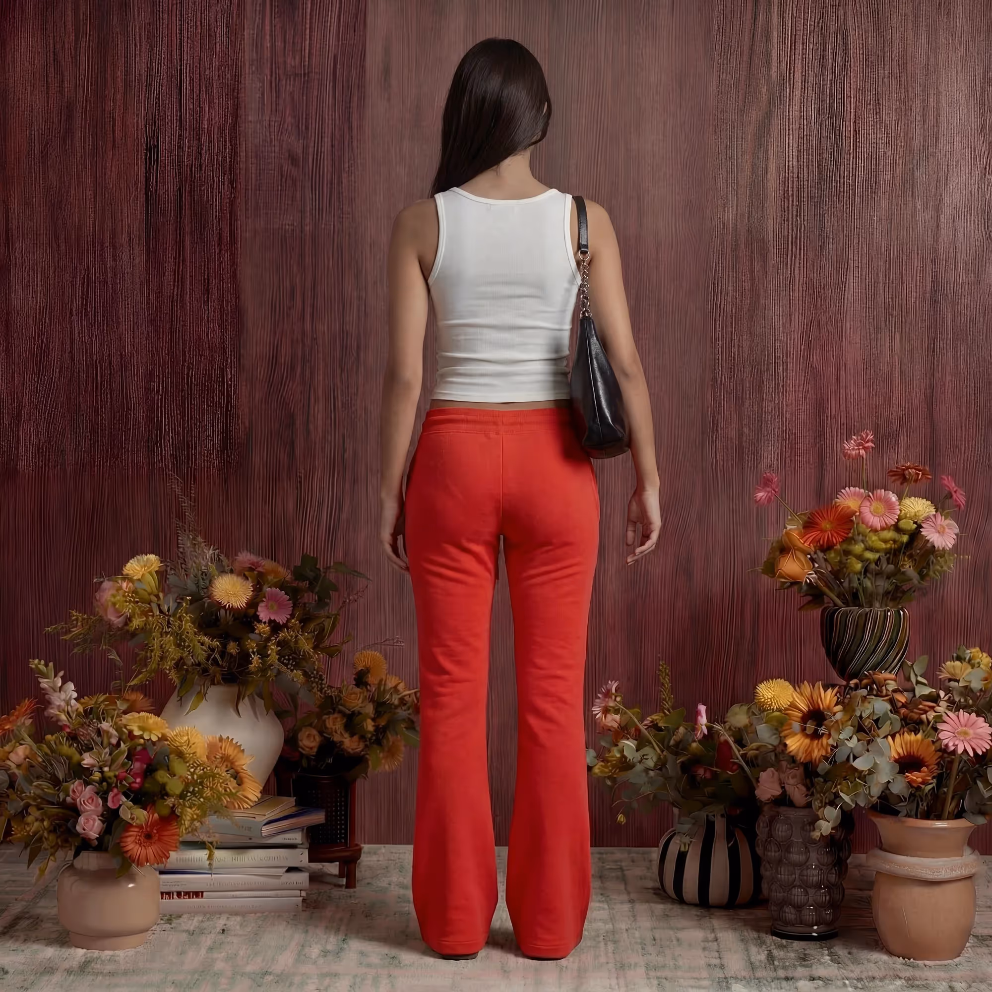 Low Rise Flared Sweatpants  image 6