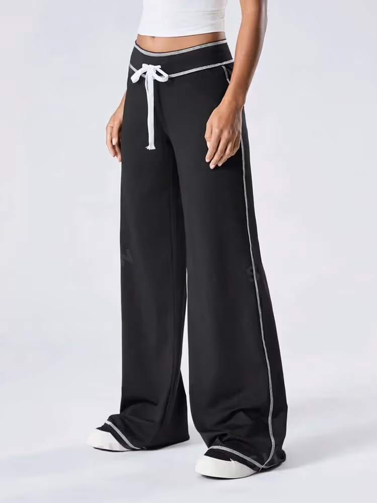 Low Waist Stitch Pants  image 5