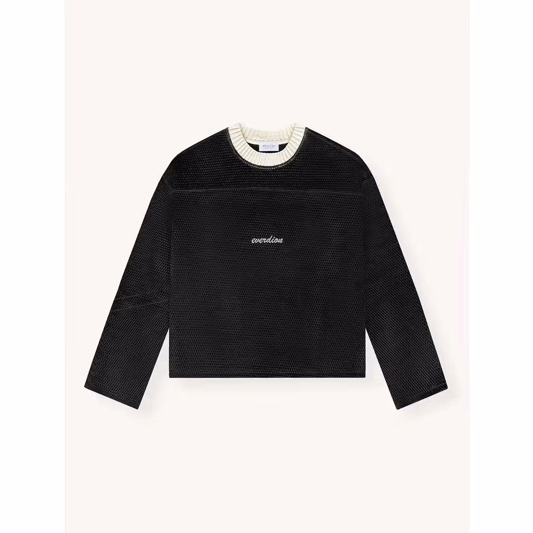 Mesh Long Sleeve Shirt  image 3