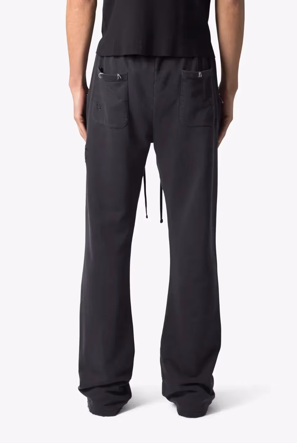Metal Ring Flared Sweatpants image 5