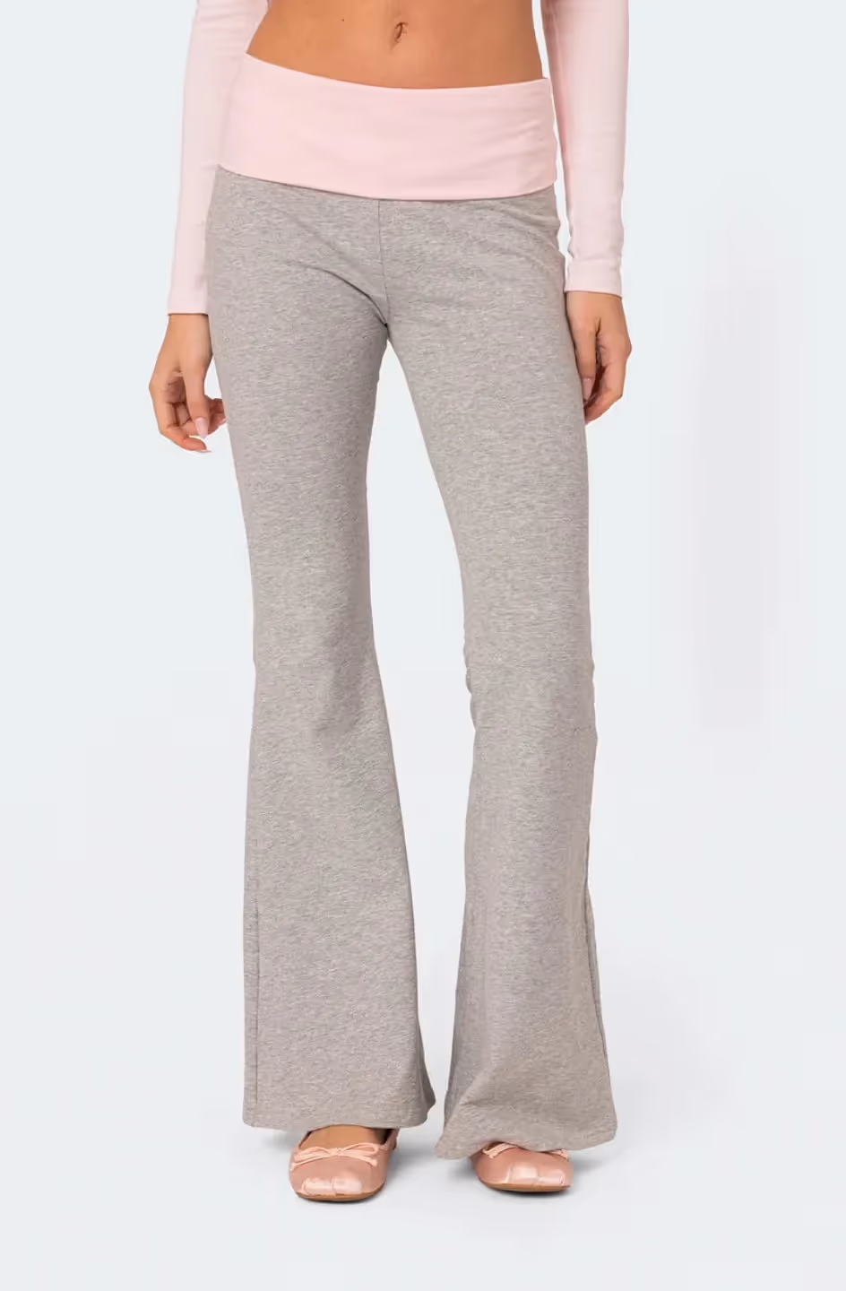 Molly Contrast Flared Leggings image 2