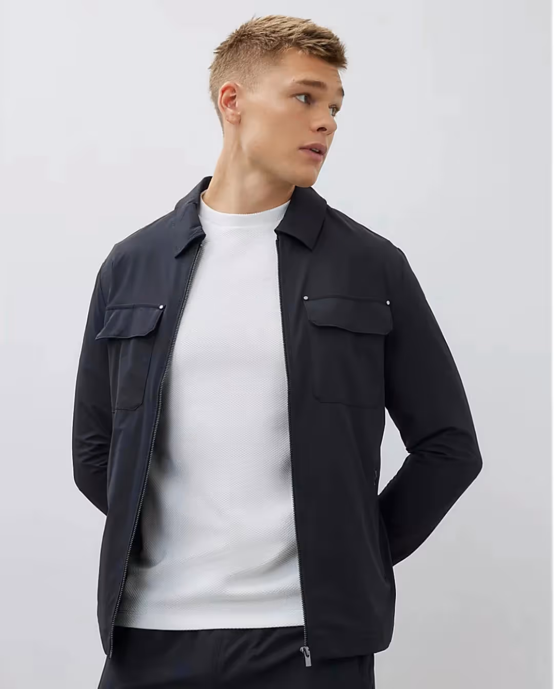 Muscle Fit Shacket And Cargo image 17