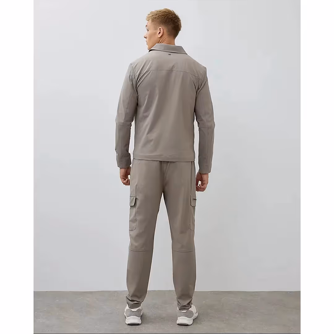 Muscle Fit Shacket And Cargo image 2