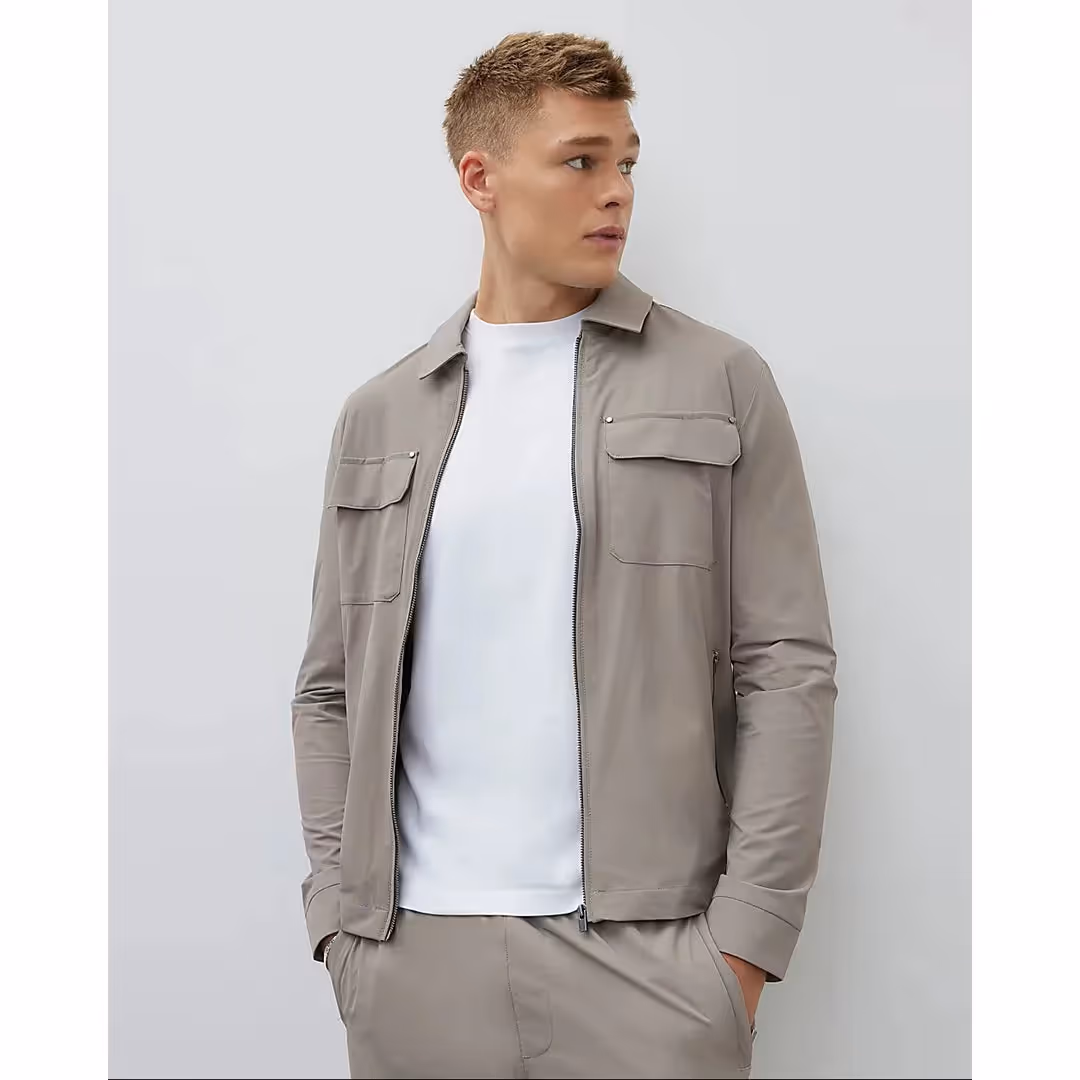 Muscle Fit Shacket And Cargo image 3