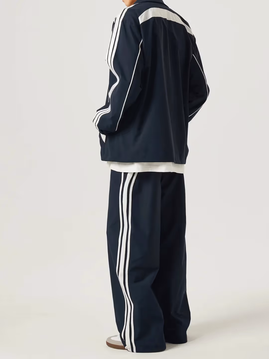Navy Blue Race Track Pants  image 4