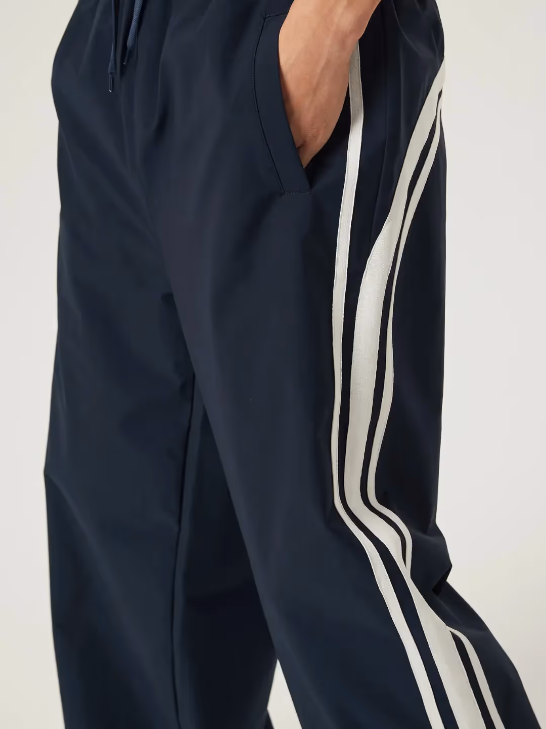 Navy Blue Race Track Pants  image 5