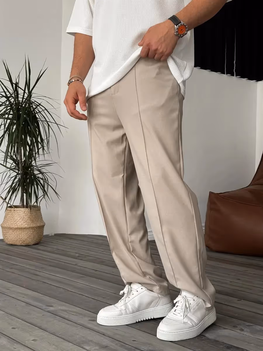 Office Straight Fit Pants image 10