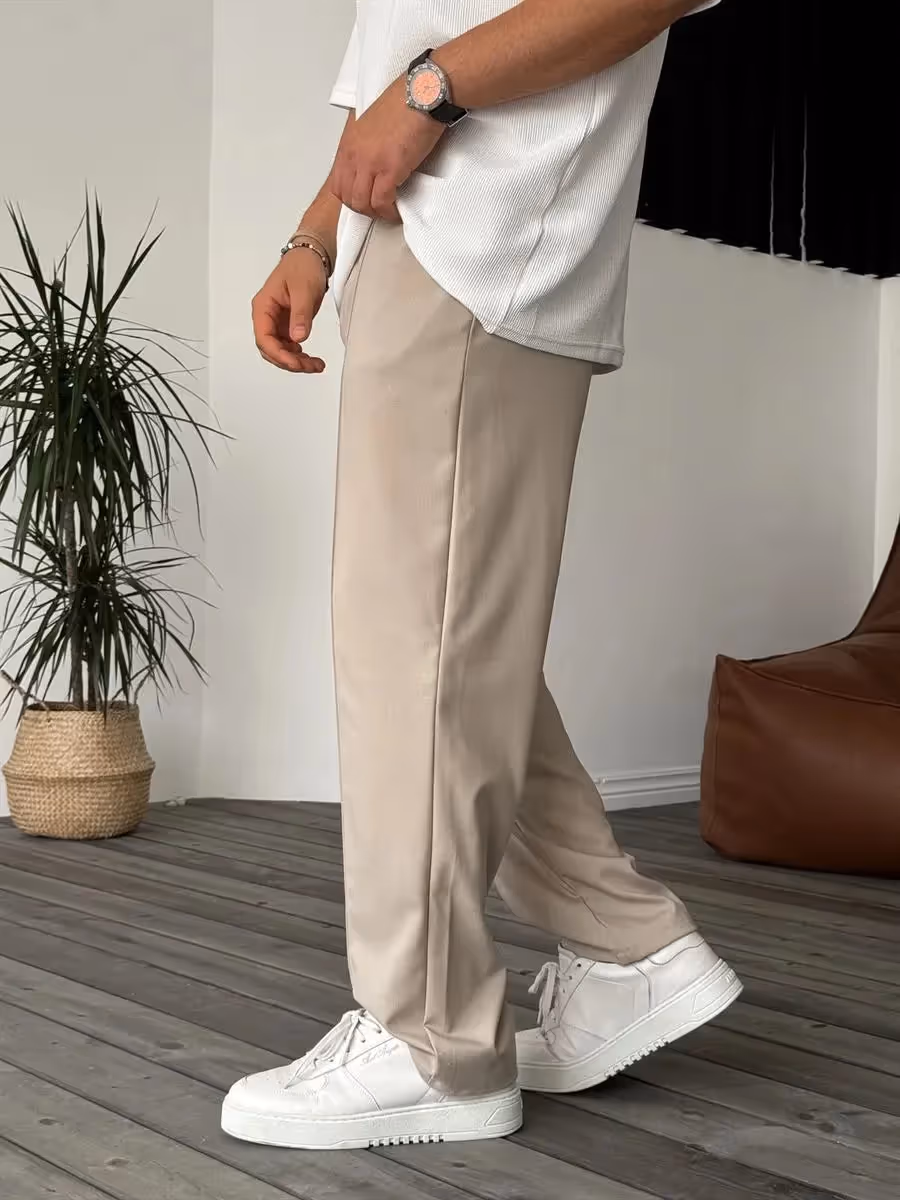 Office Straight Fit Pants image 13