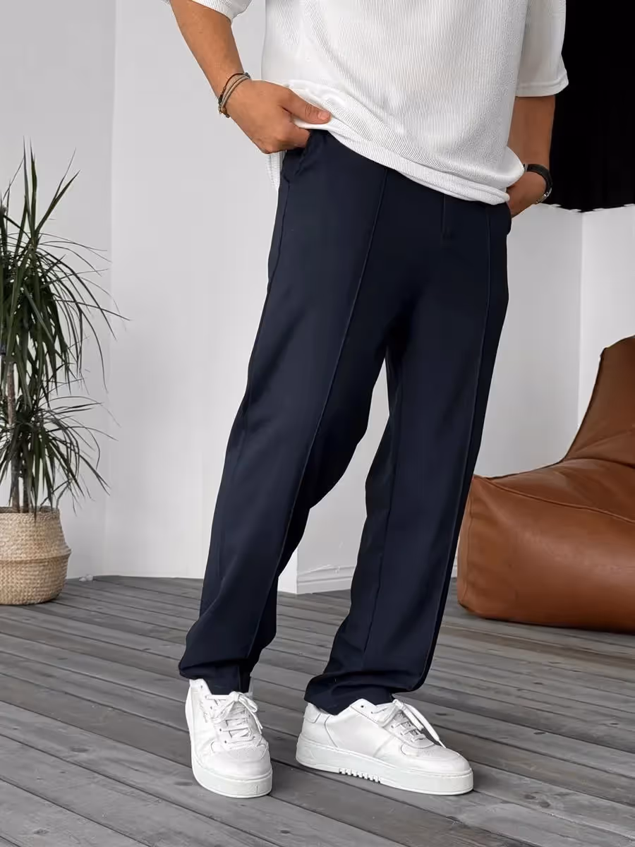 Office Straight Fit Pants image 14