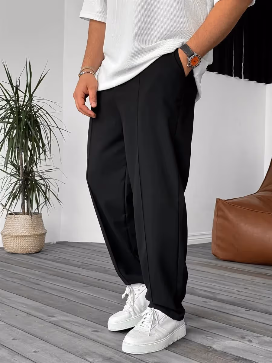 Office Straight Fit Pants image 5
