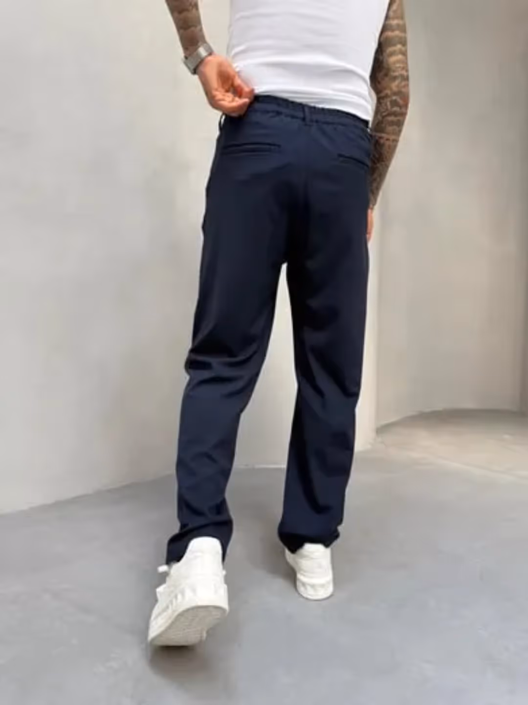 Pleated Office Pants image 16