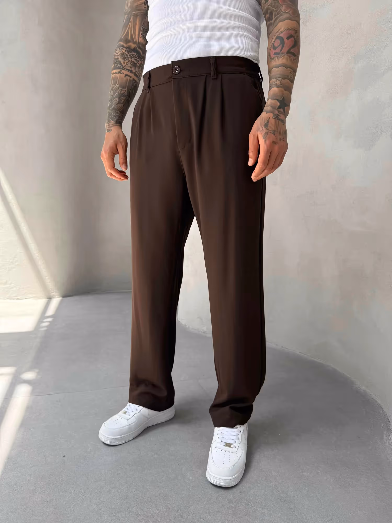 Pleated Office Pants image 2