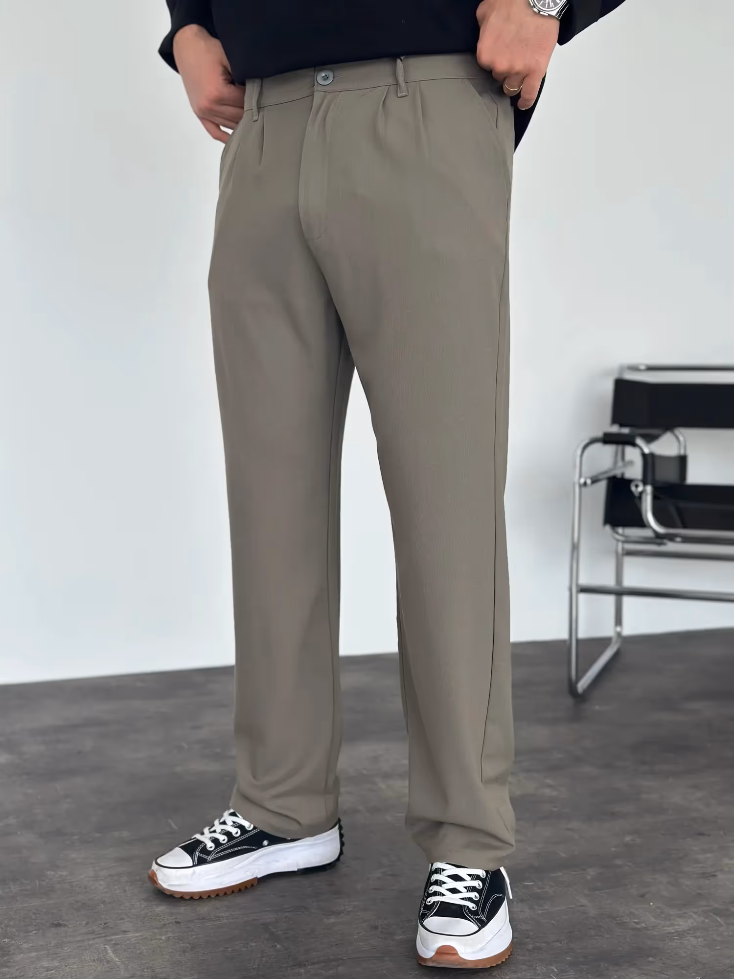 Pleated Office Pants image 6