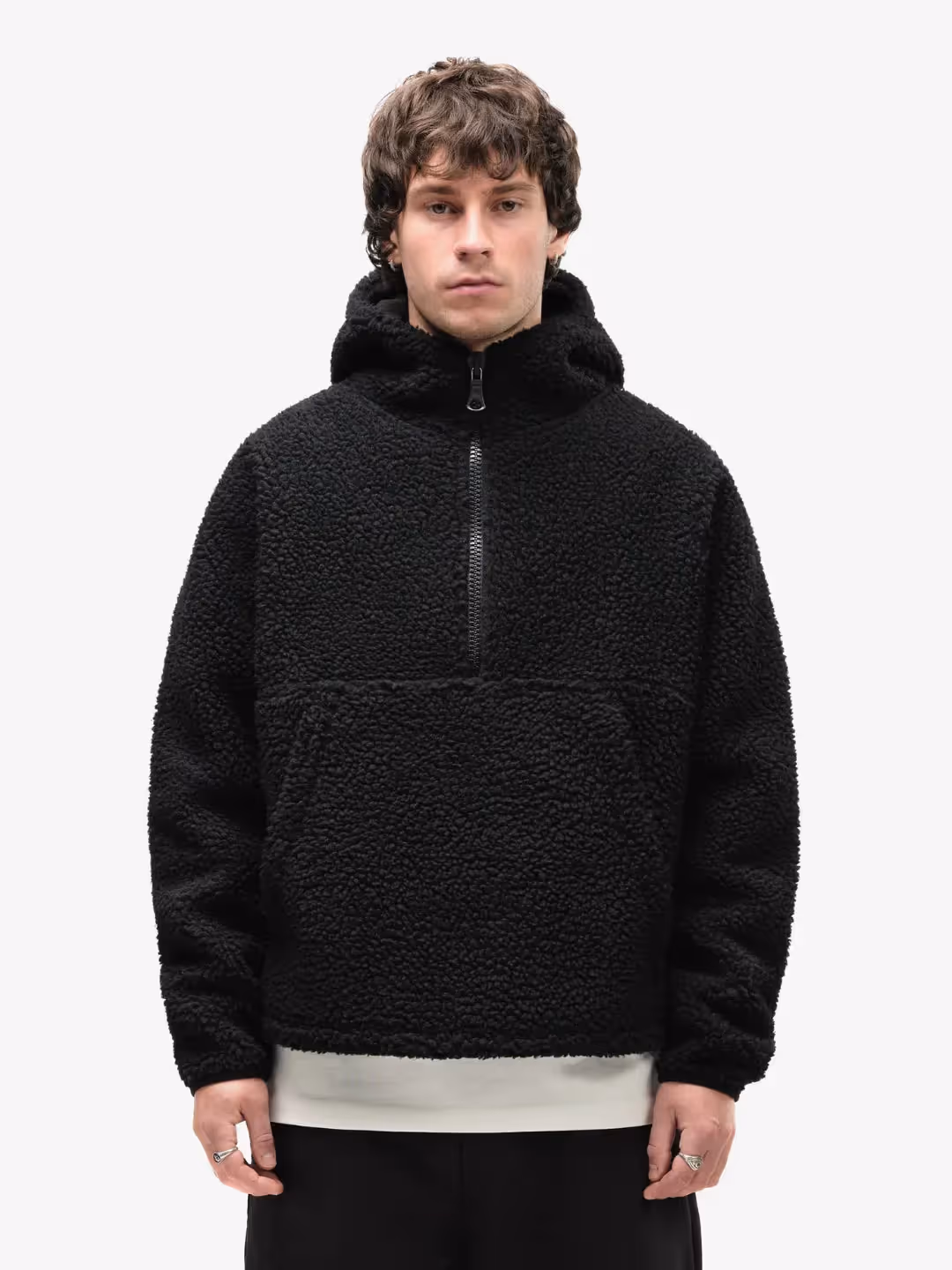 Polar Fleece Half-Zip Hoodie  image 1