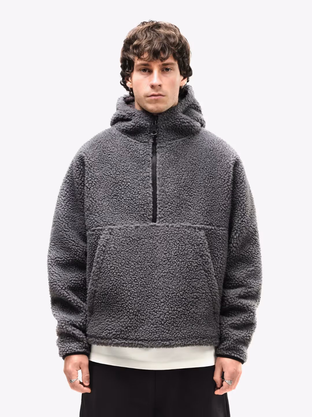 Polar Fleece Half-Zip Hoodie  image 6