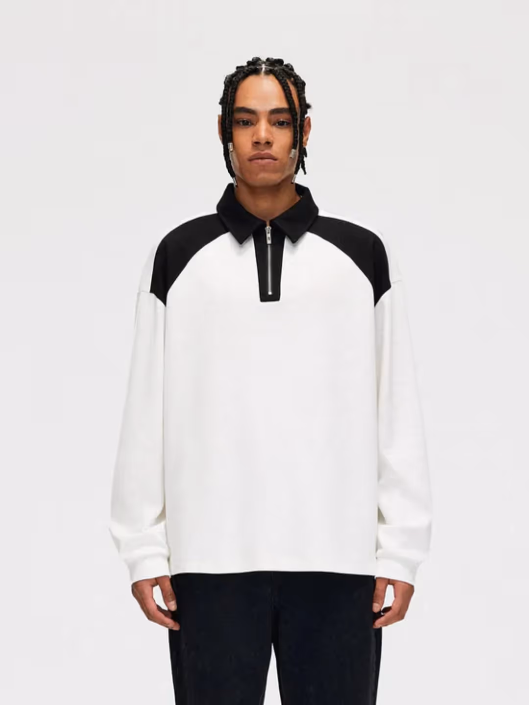 Race Long Sleeve Polo Tee image 1