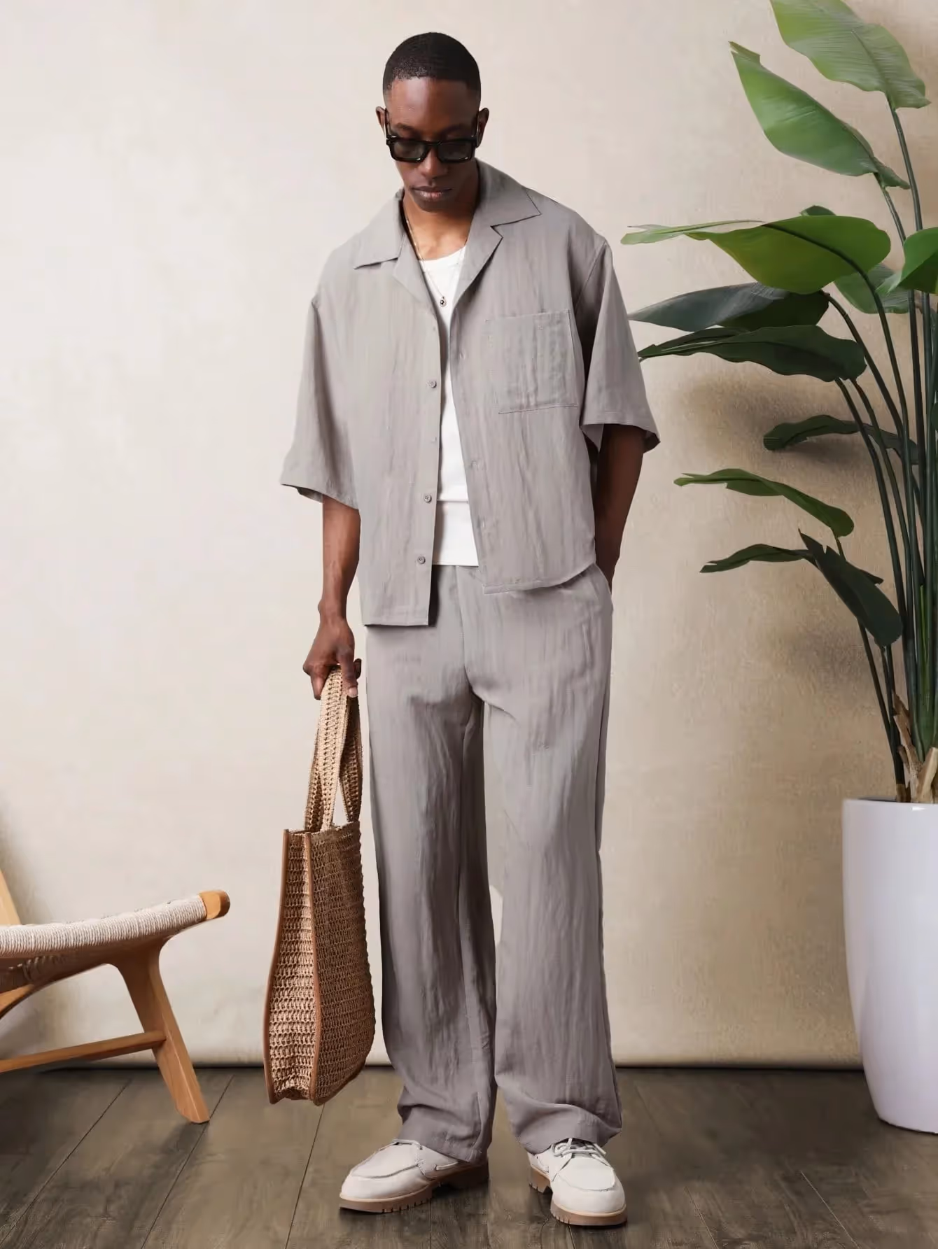 Rayas Loose Fit Shirt And Pant image 1