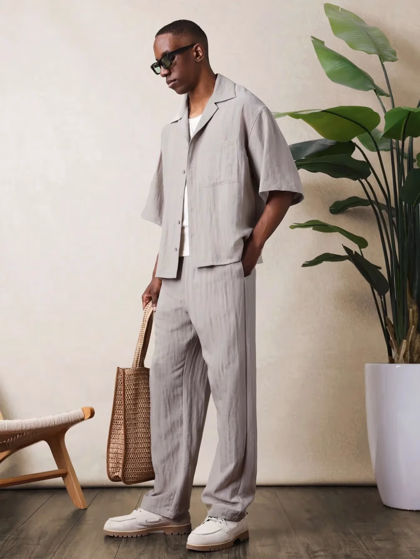 Rayas Loose Fit Shirt And Pant image 4