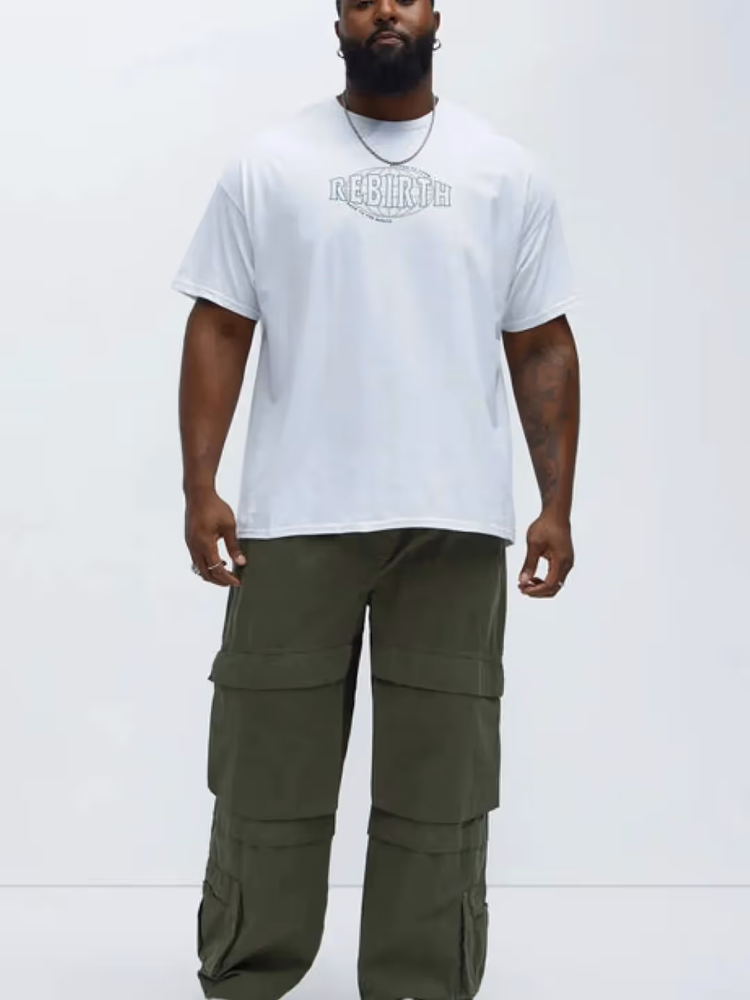 Rayas Wide Leg Cargo image 4