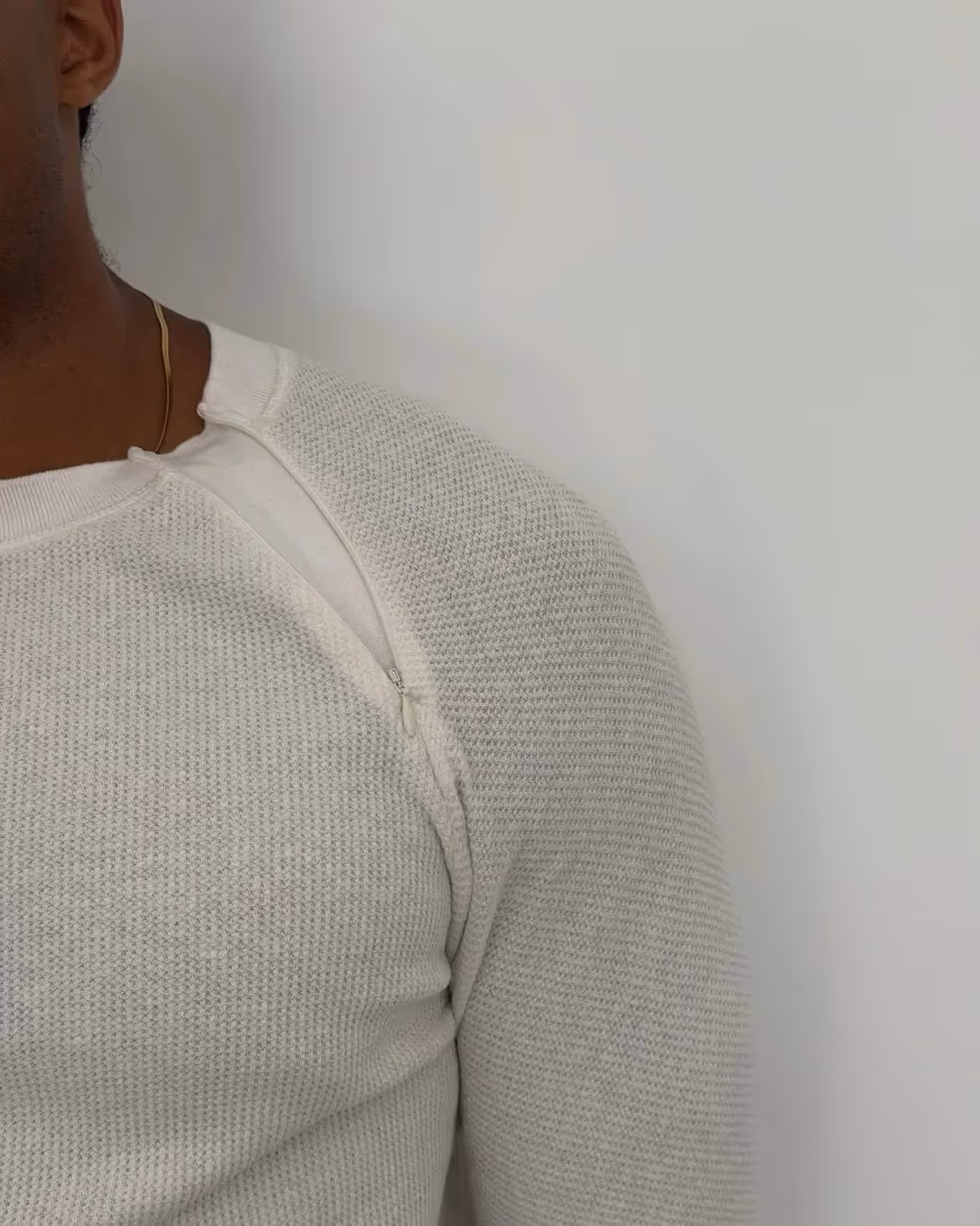 Relief Waffle Knit Tee  image 4