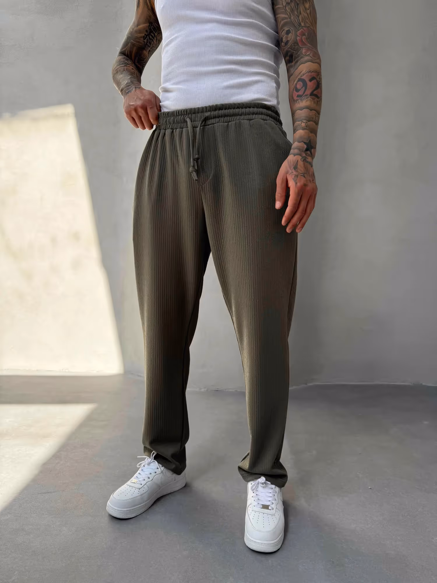 Ribbed Joggers  image 1