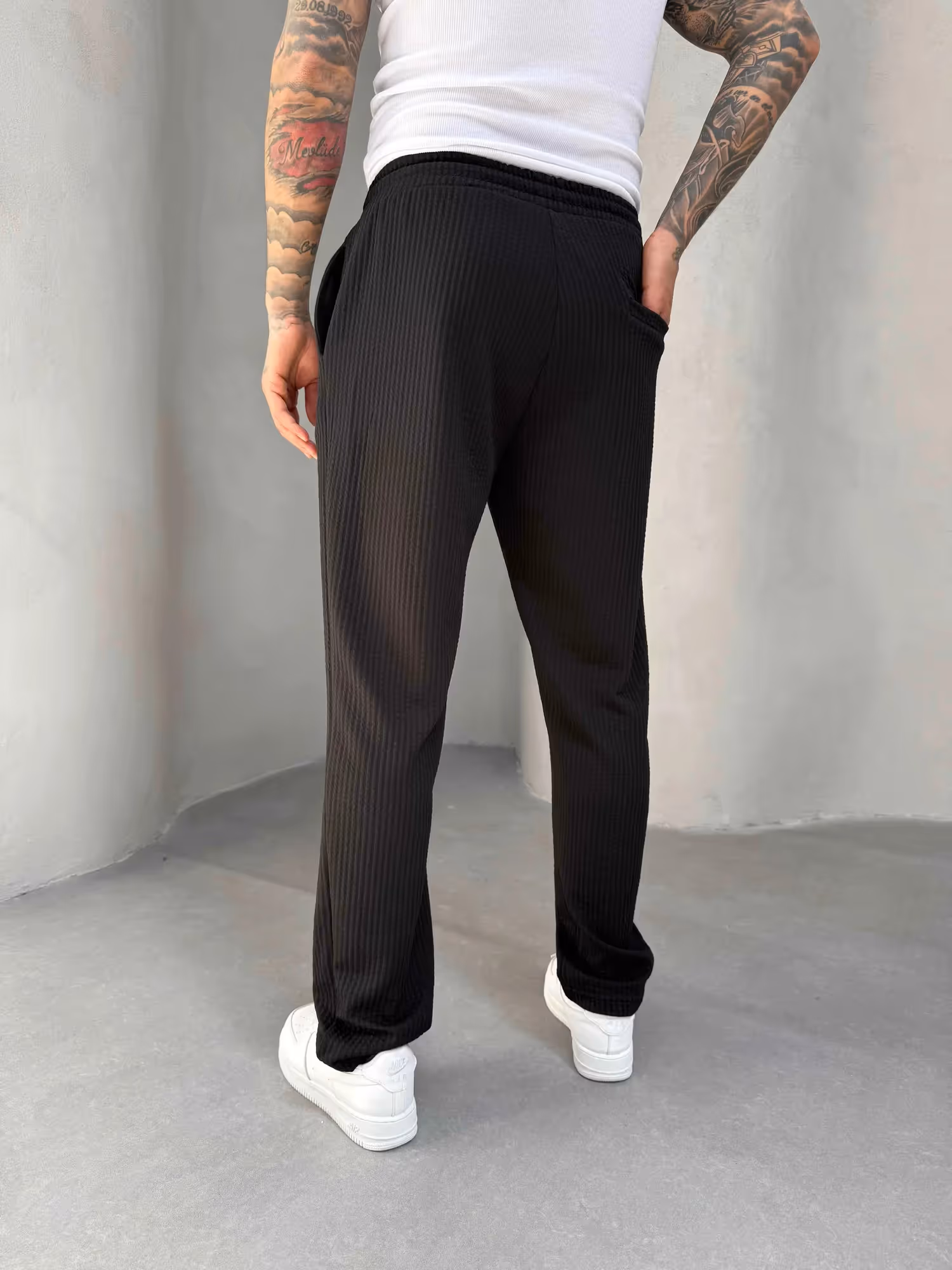 Ribbed Joggers image 5