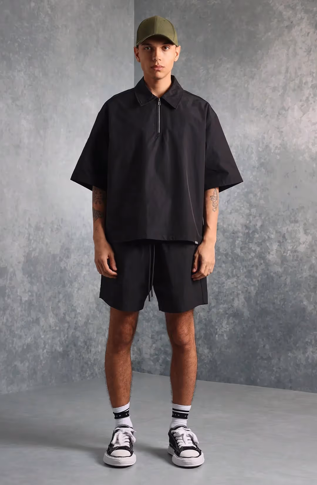 Rich Half Boxy Shirt and Shorts  image 1