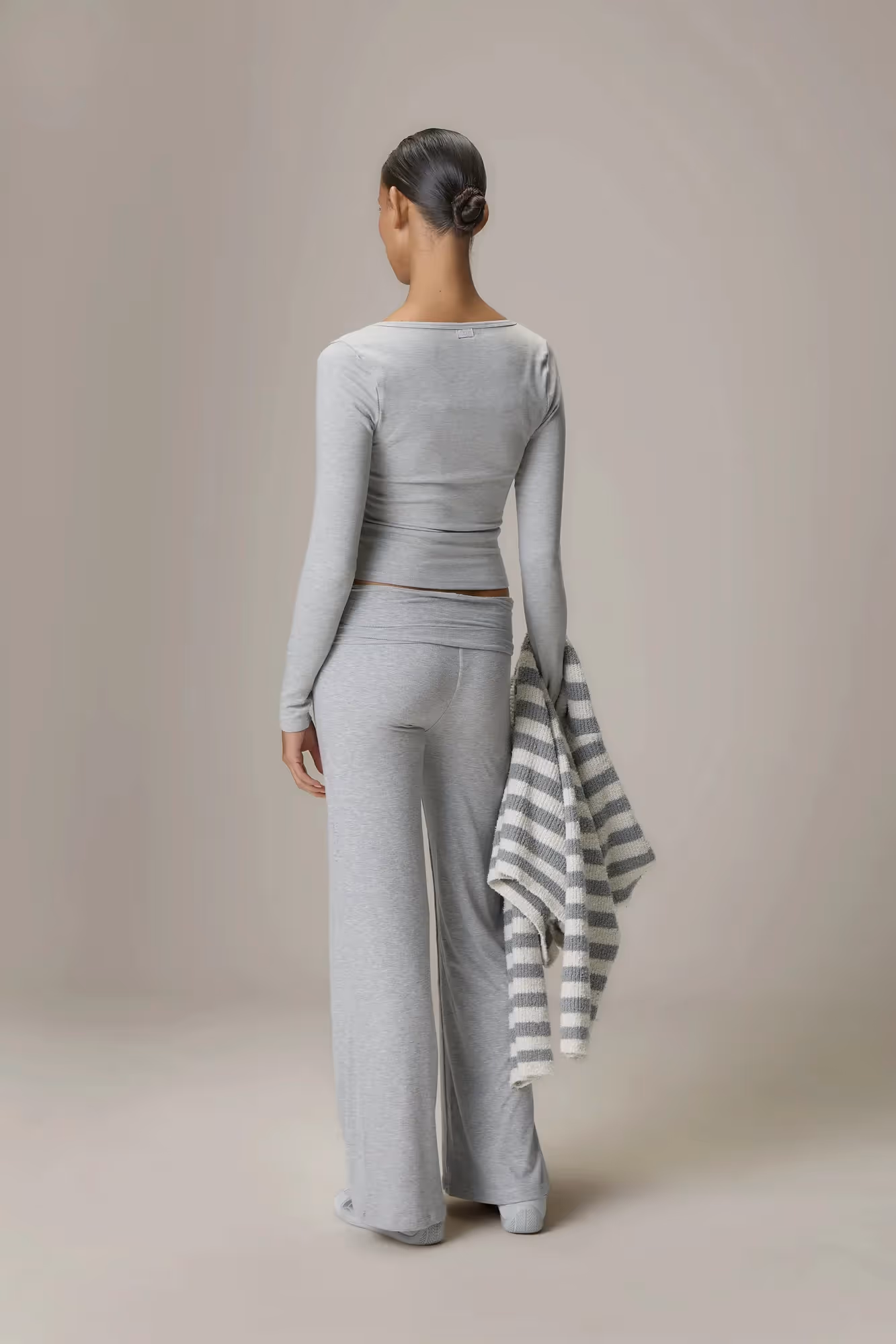 Scoop Neck Top and Fold Over Pant image 4