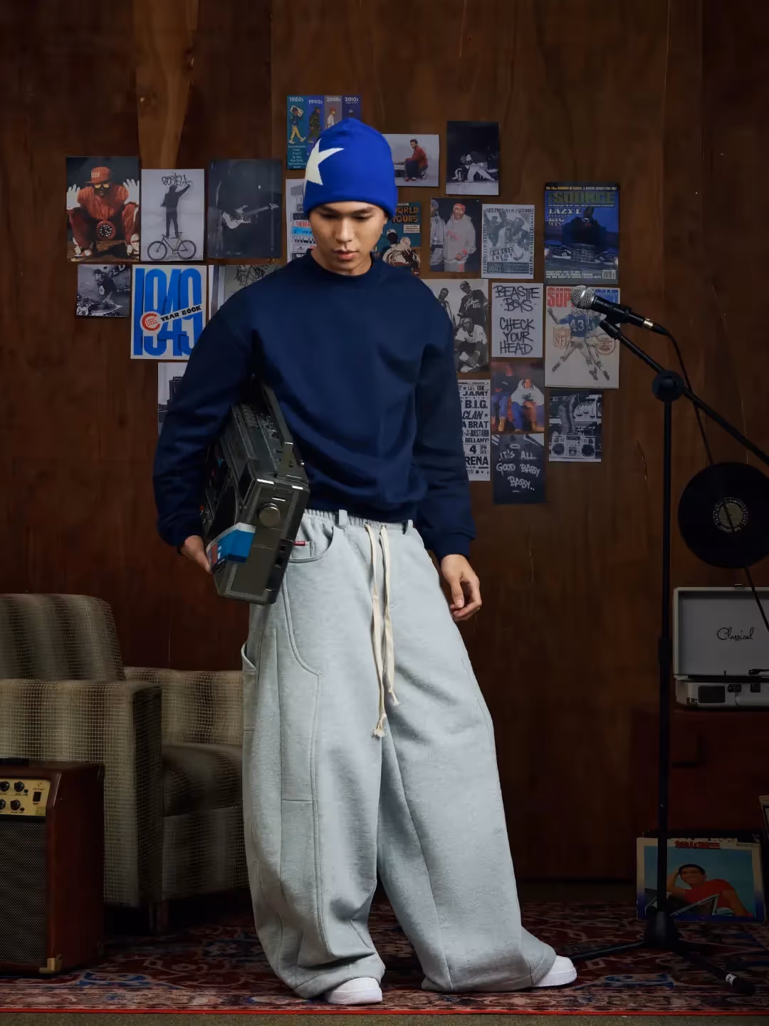 Script Carpenter Sweatpants image 1