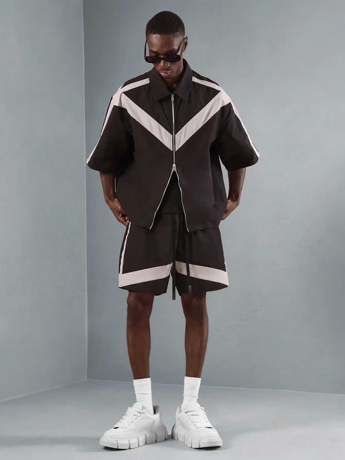 Short Sleeve Boxy Shirt and Shorts  image 6