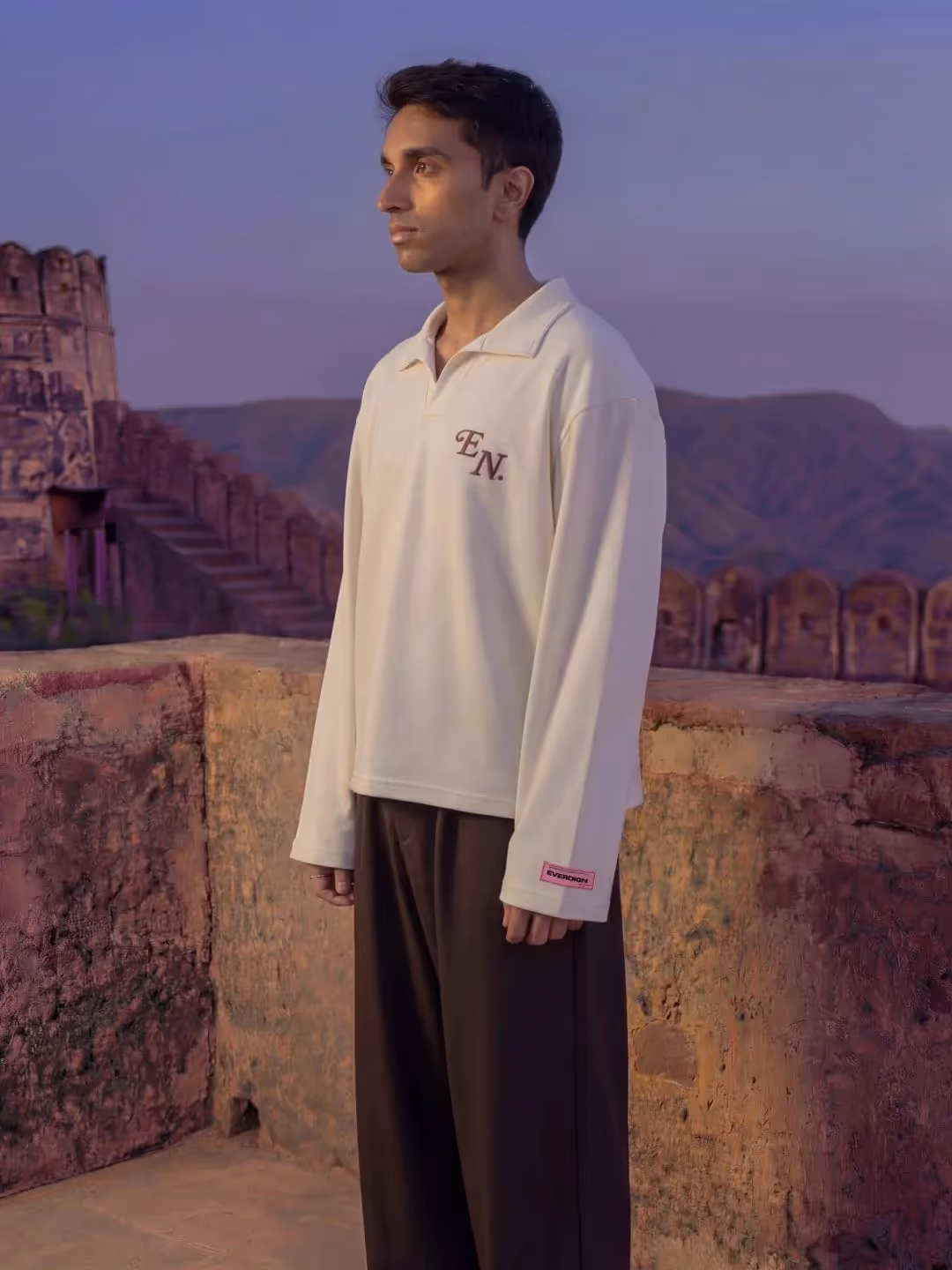 Signature Polo Oversized Full Sleeve Tee  image 11