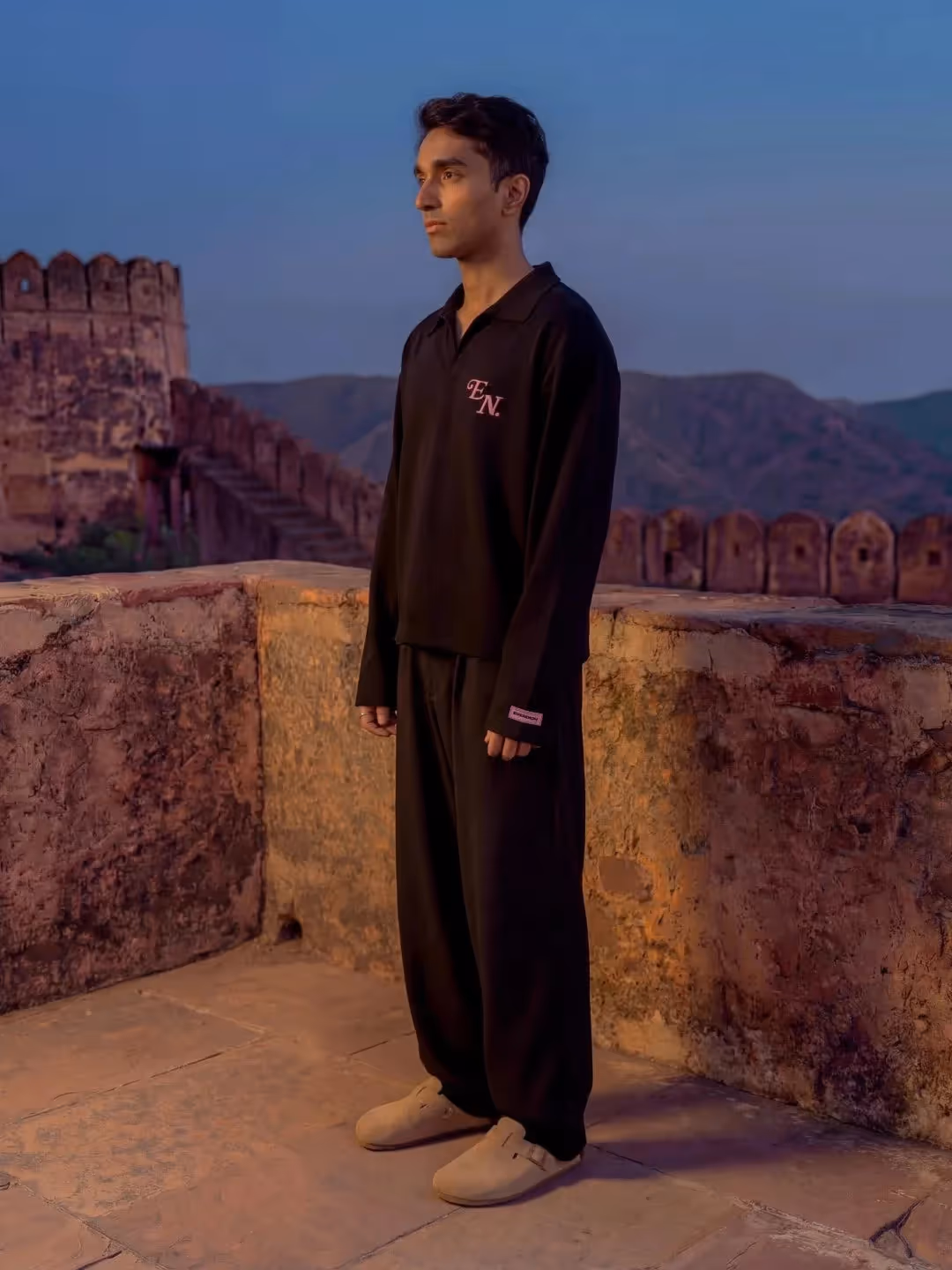 Signature Polo Oversized Full Sleeve Tee  image 4