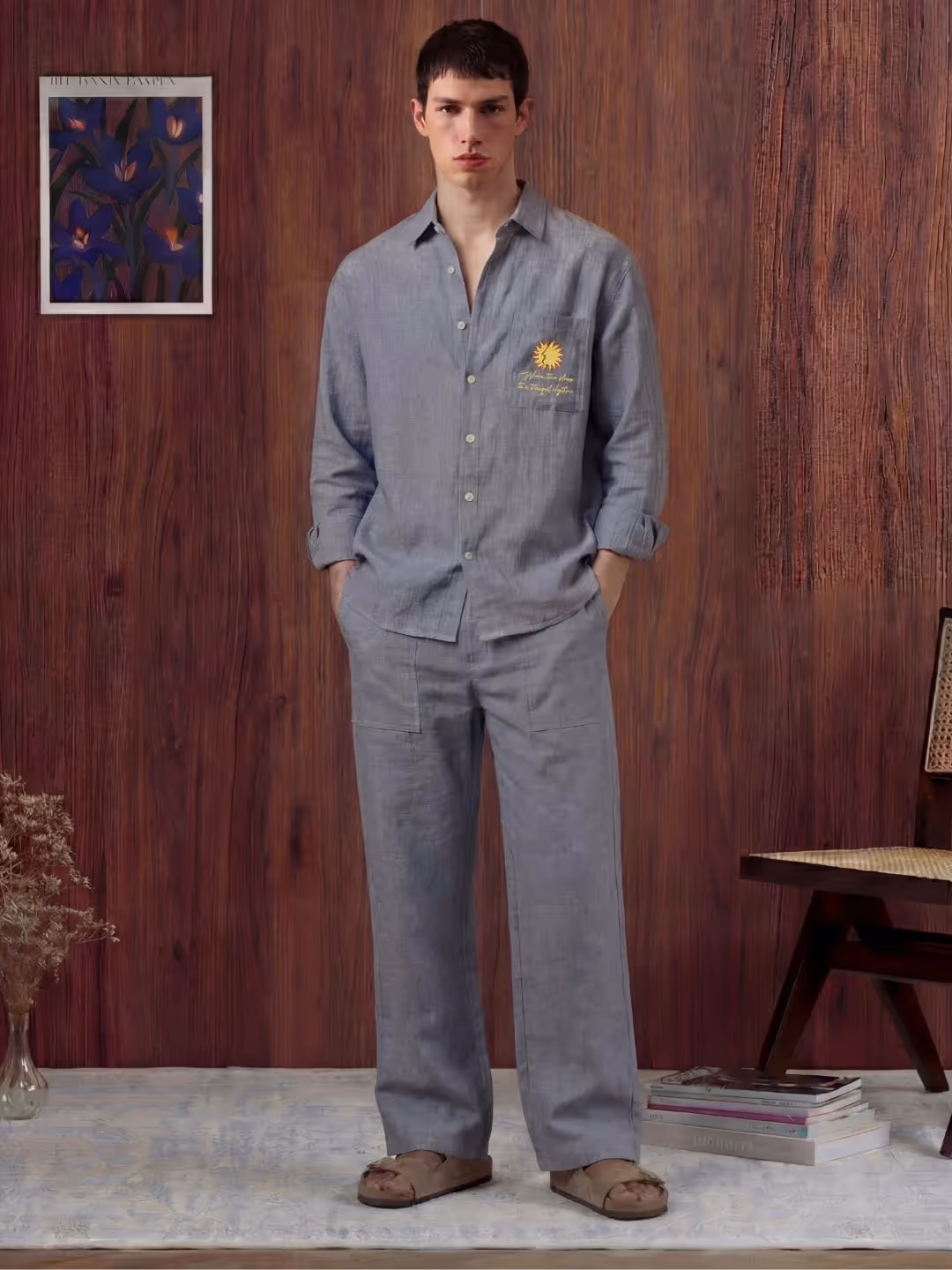 Sol Linen Shirt And Pant image 16