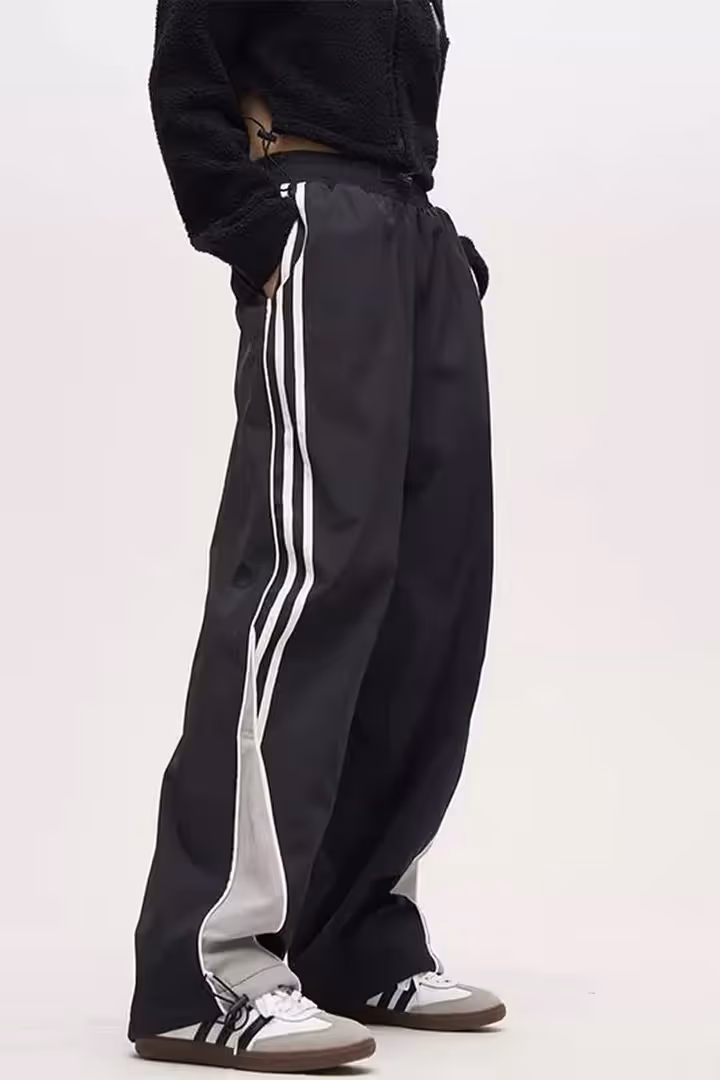 Striped Parachute Pant image 1