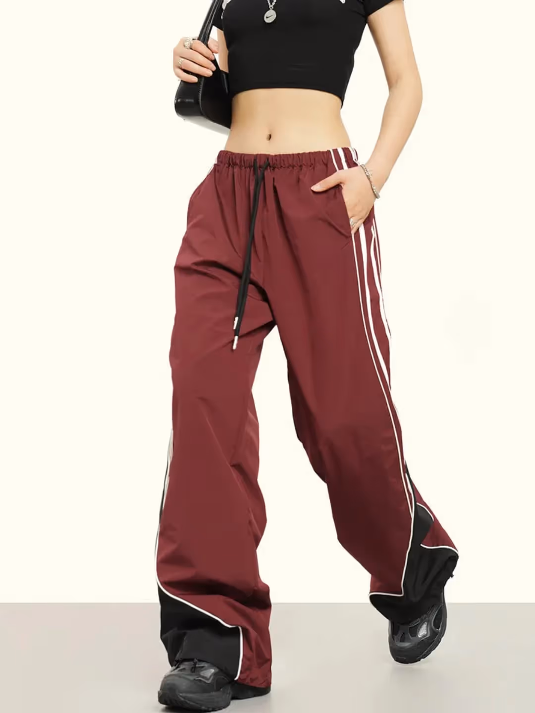 Striped Parachute Pant  image 6