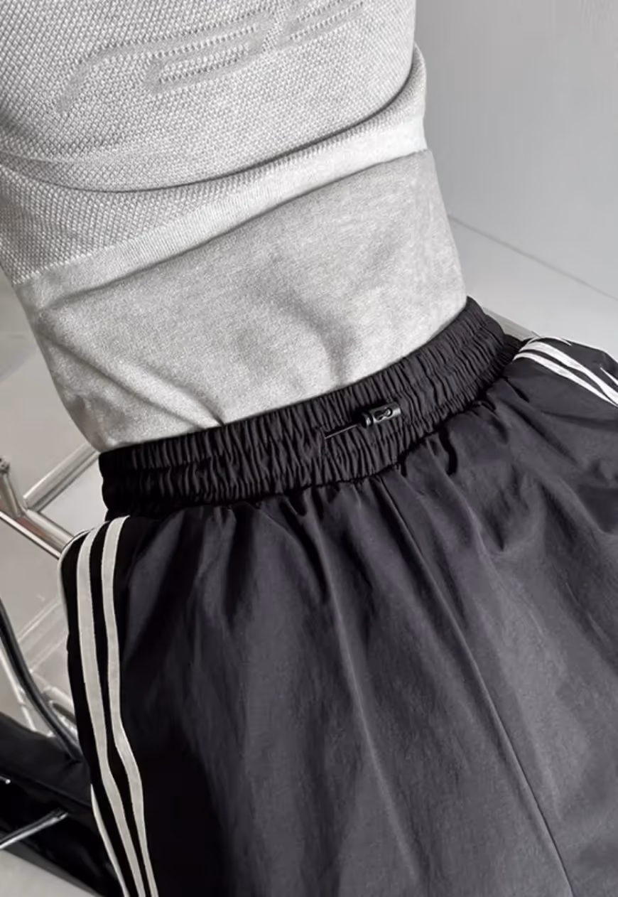 Striped Parachute Pants  image 2
