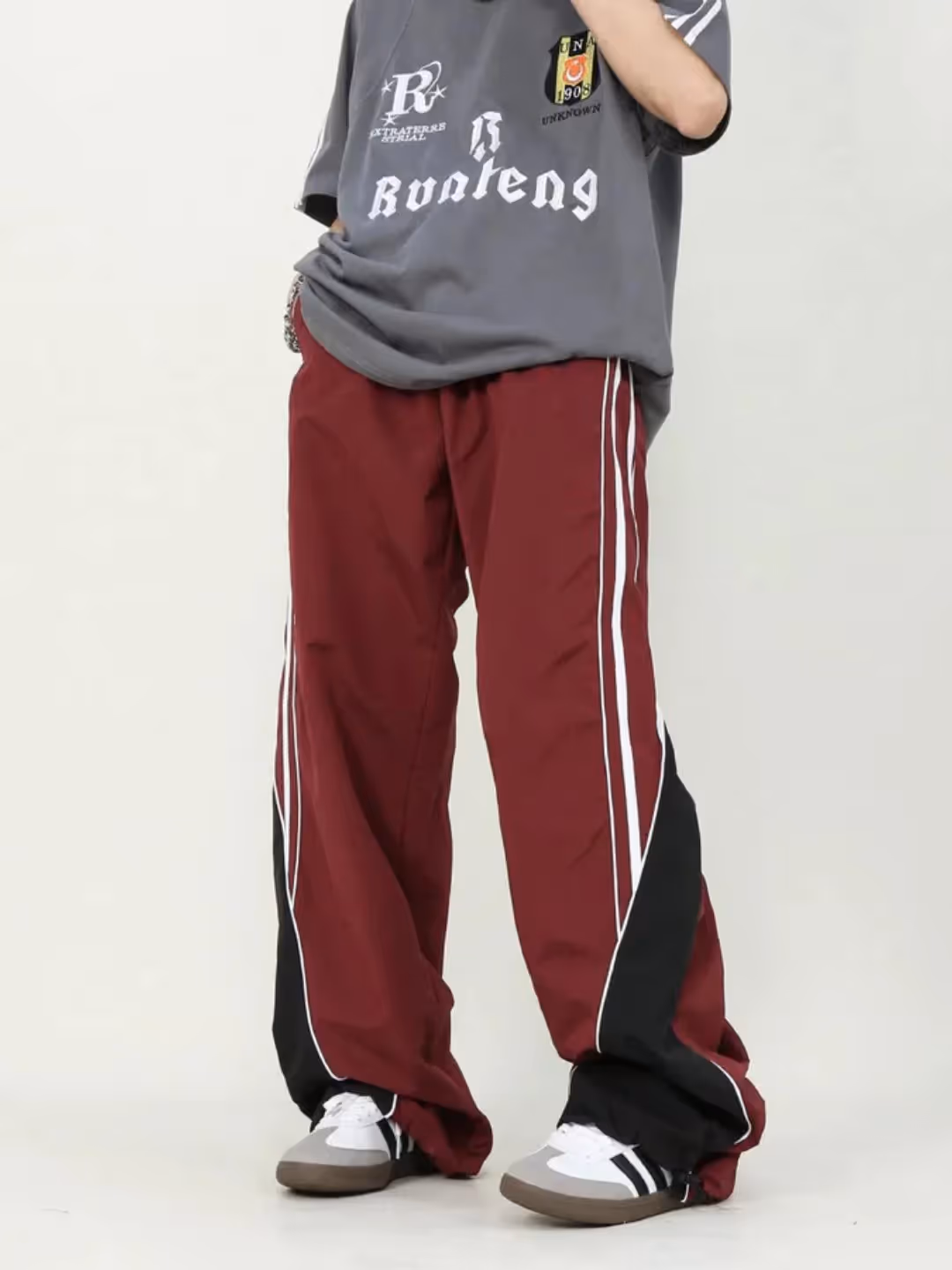 Striped Parachute Pants  image 7