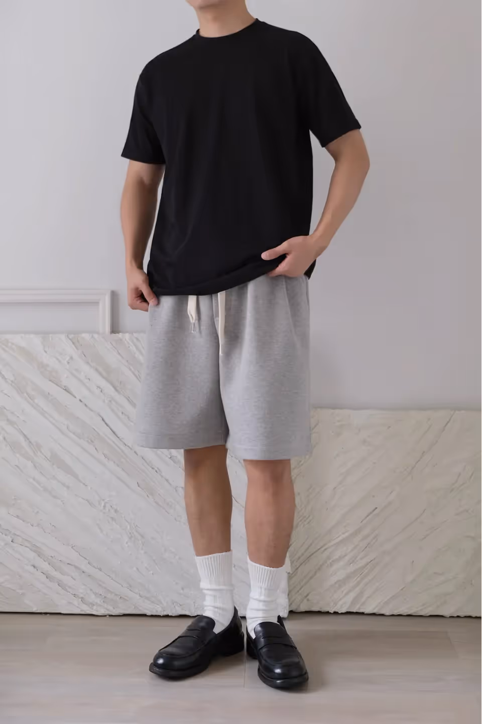 Sweat Shorts With Cotton Belt image 10