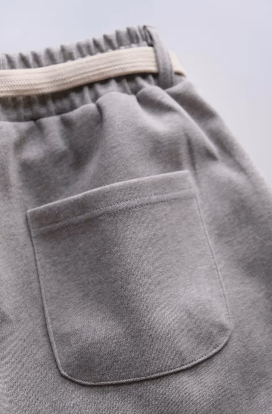 Sweat Shorts With Cotton Belt image 6
