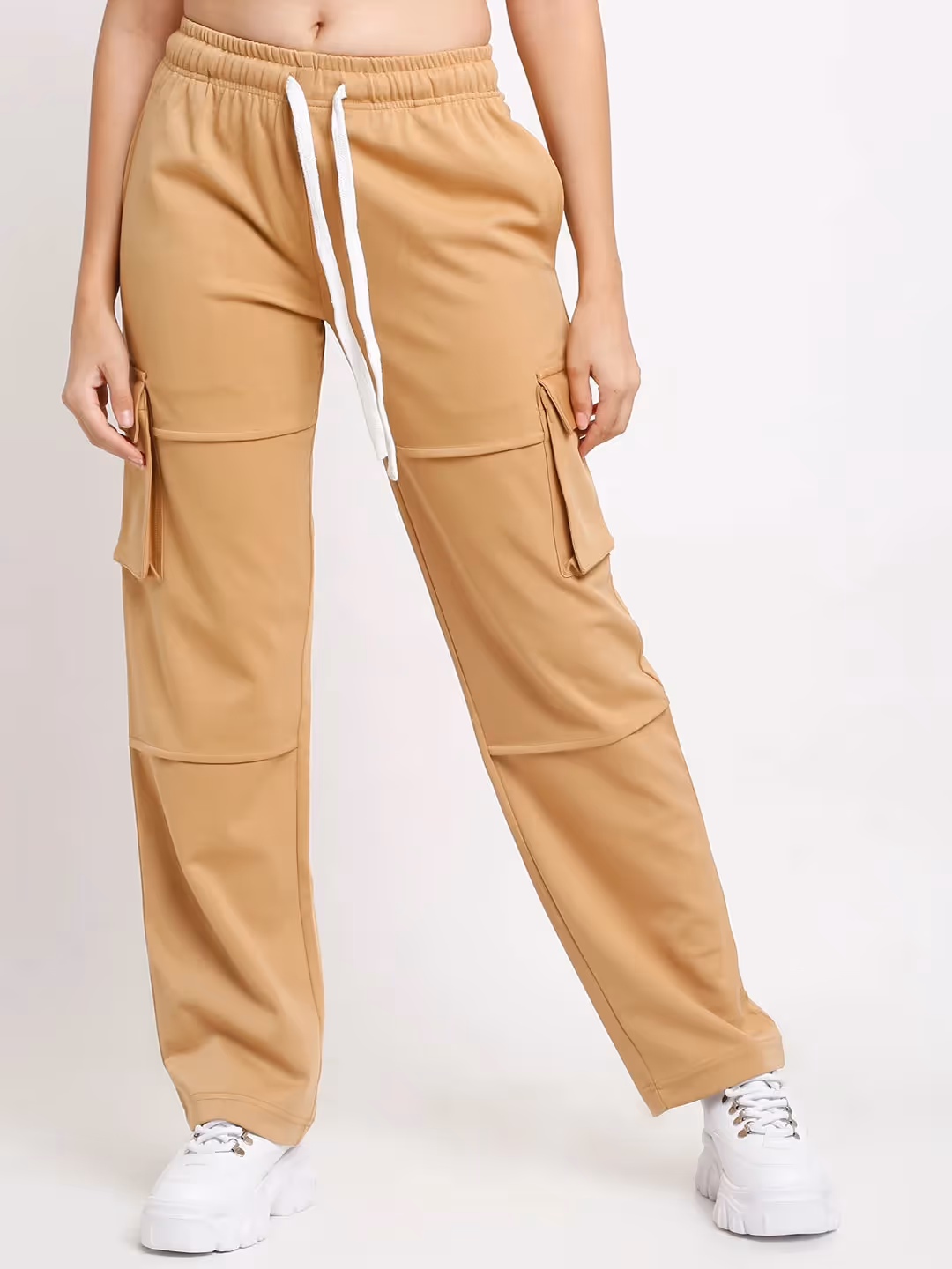 Tan Utility Cargo Pants  image 3