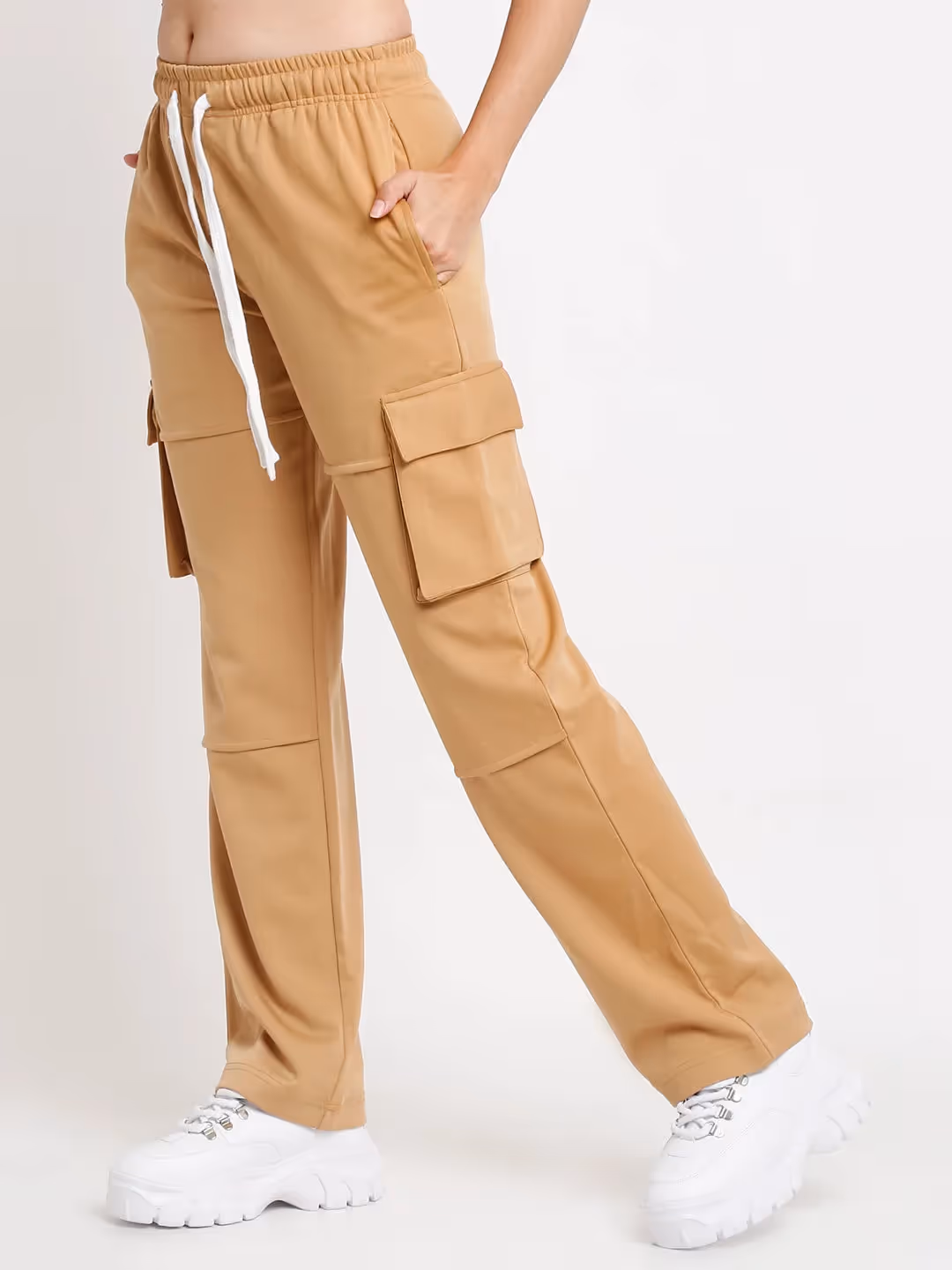 Tan Utility Cargo Pants  image 4
