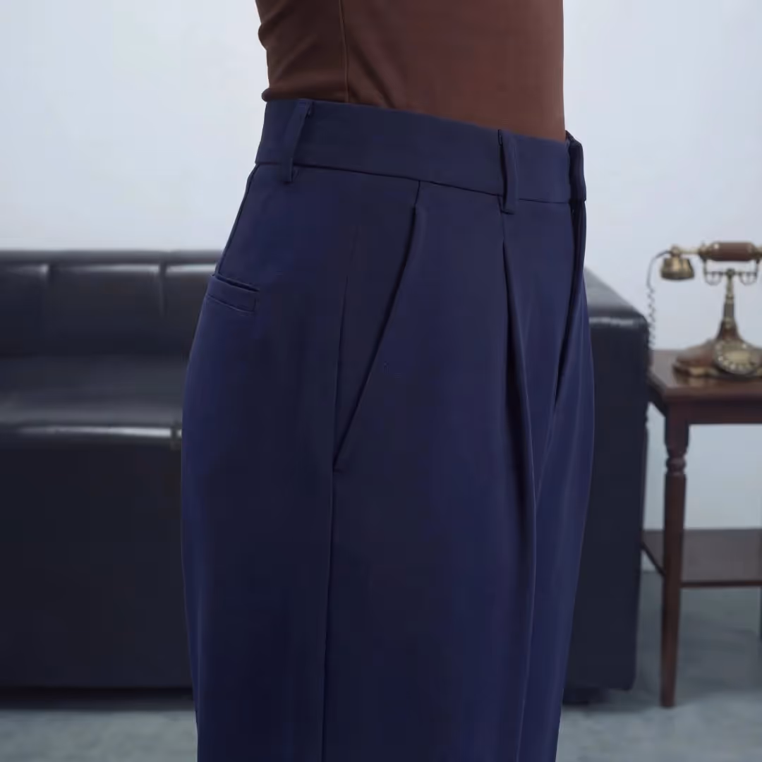 Tek Air High Waisted Side Pocket Straight Leg Work Pants image 6