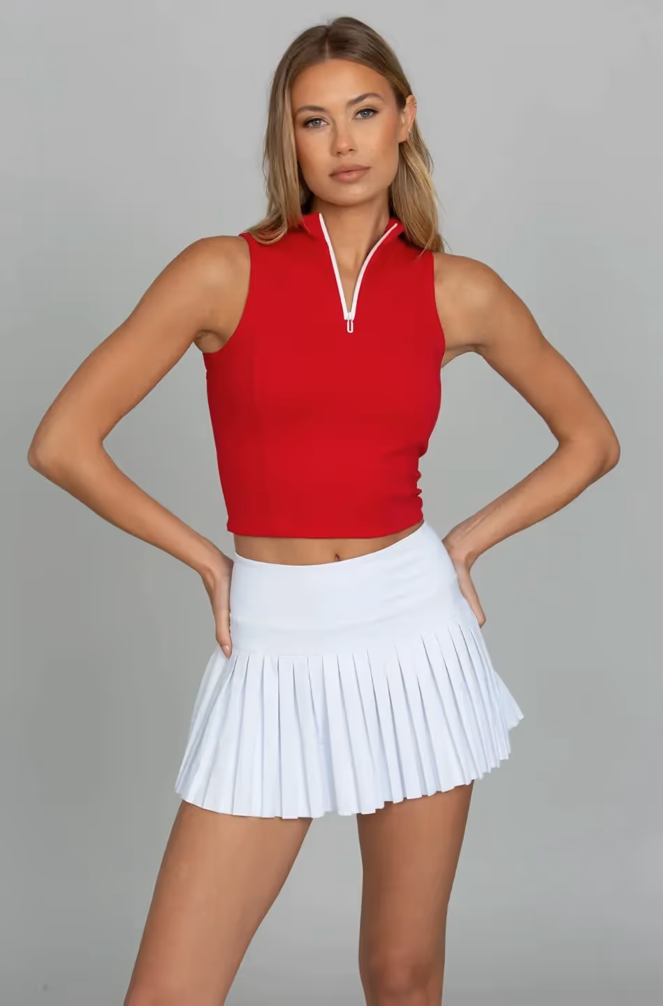 Tennis Pleated Skirt image 10