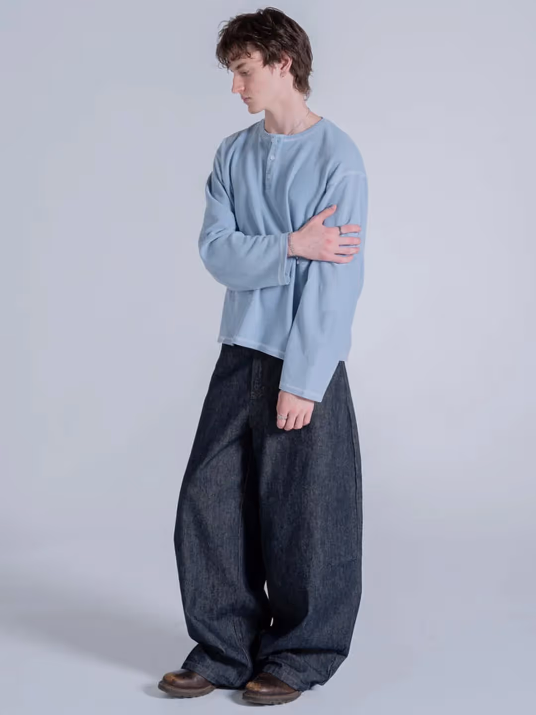 Unrealistic Button Waffle Long Sleeve Tee  image 10