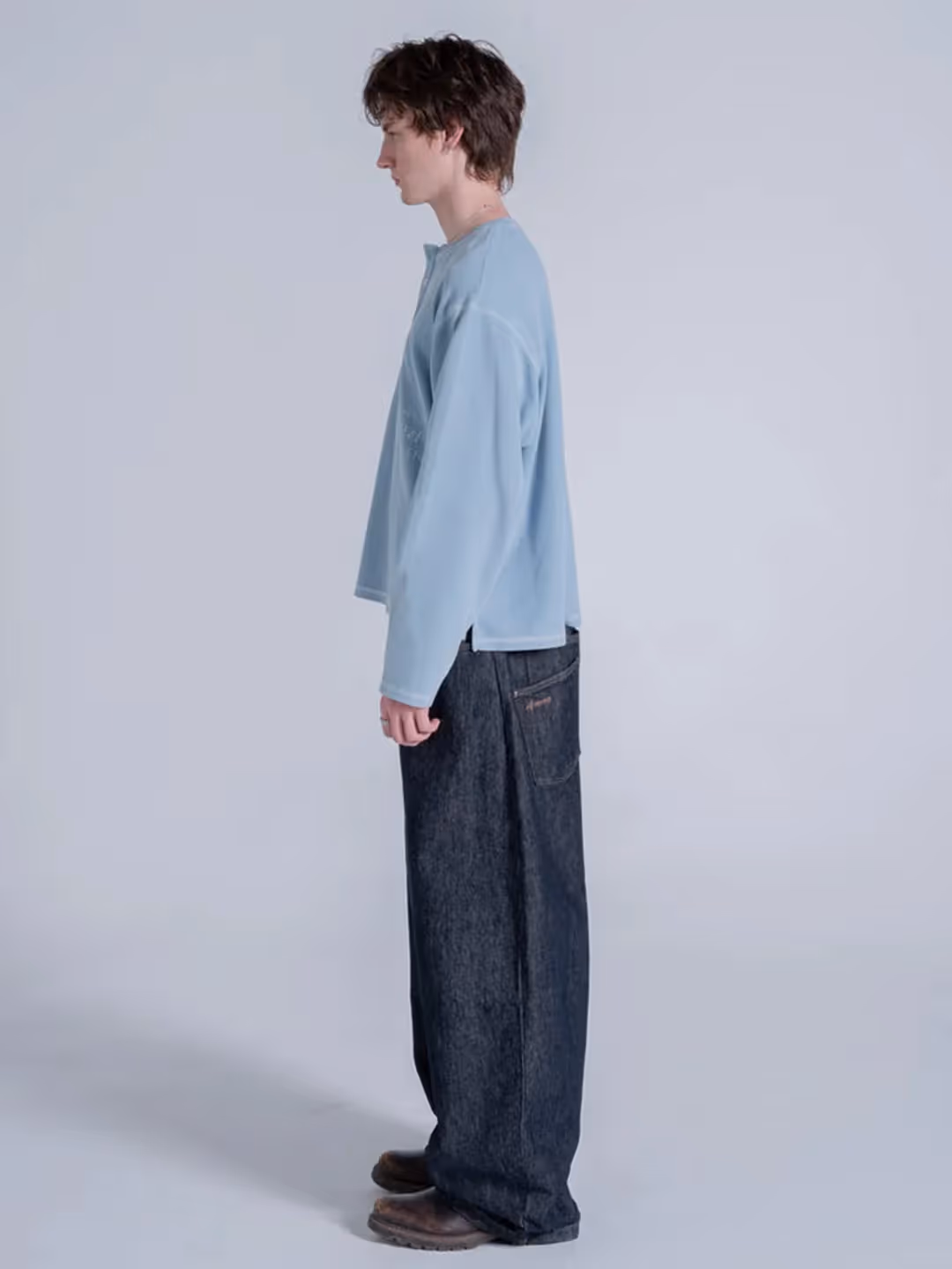 Unrealistic Button Waffle Long Sleeve Tee  image 11