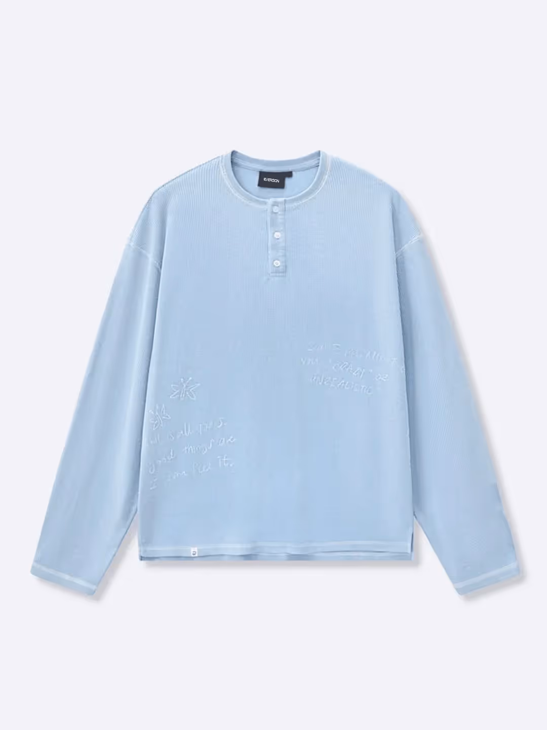 Unrealistic Button Waffle Long Sleeve Tee  image 13