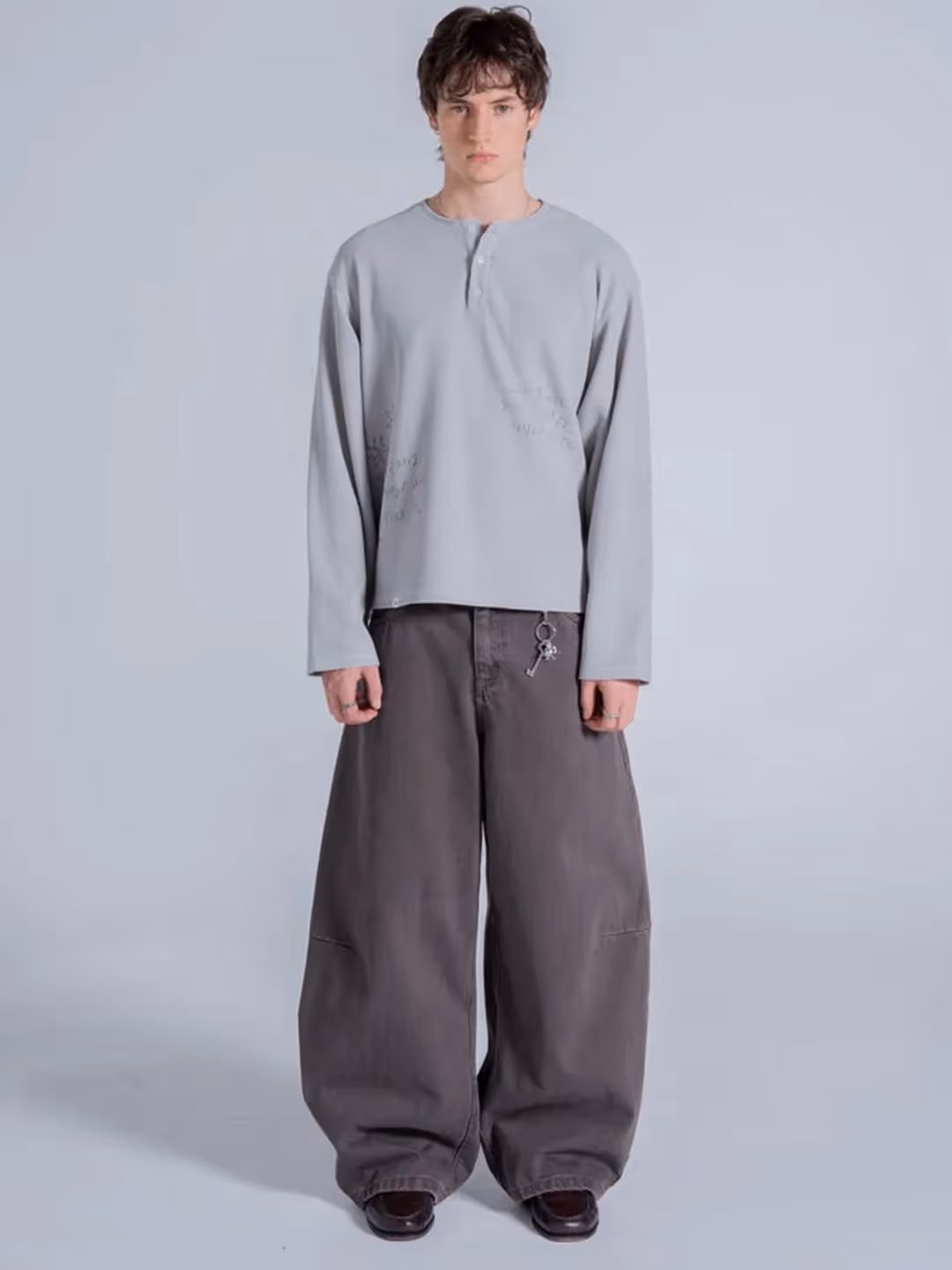 Unrealistic Button Waffle Long Sleeve Tee  image 17